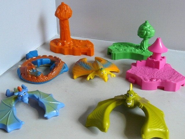 McDonalds 1998 # vliegende draken, Ophalen of Verzenden, Zo goed als nieuw