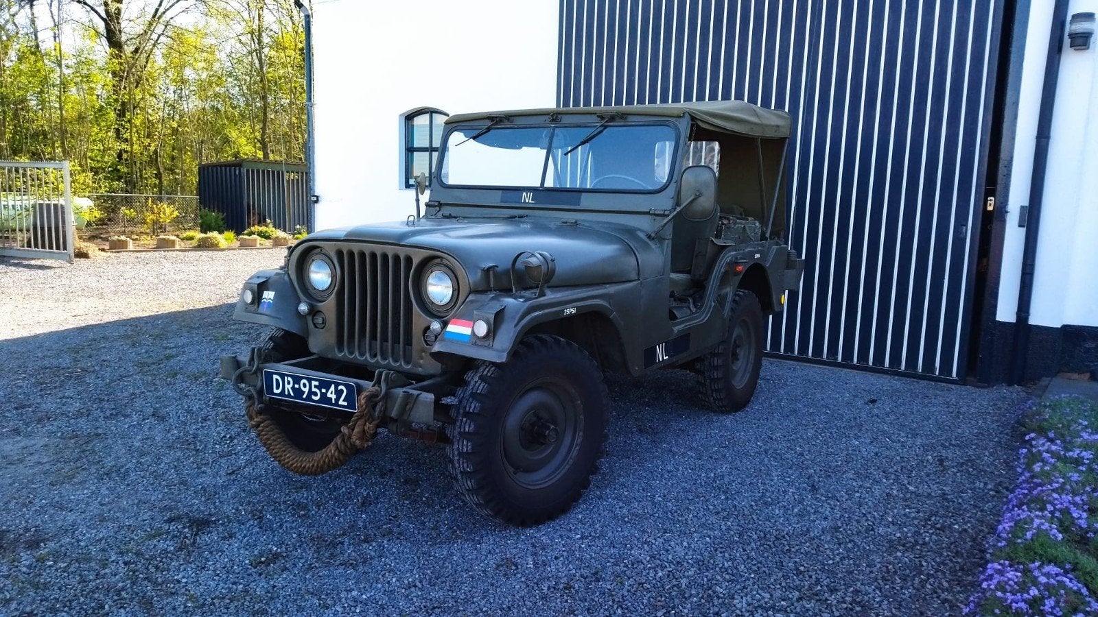 Nekaf M38a1 1960, Stof, Cabriolet, Overige kleuren, Handgeschakeld