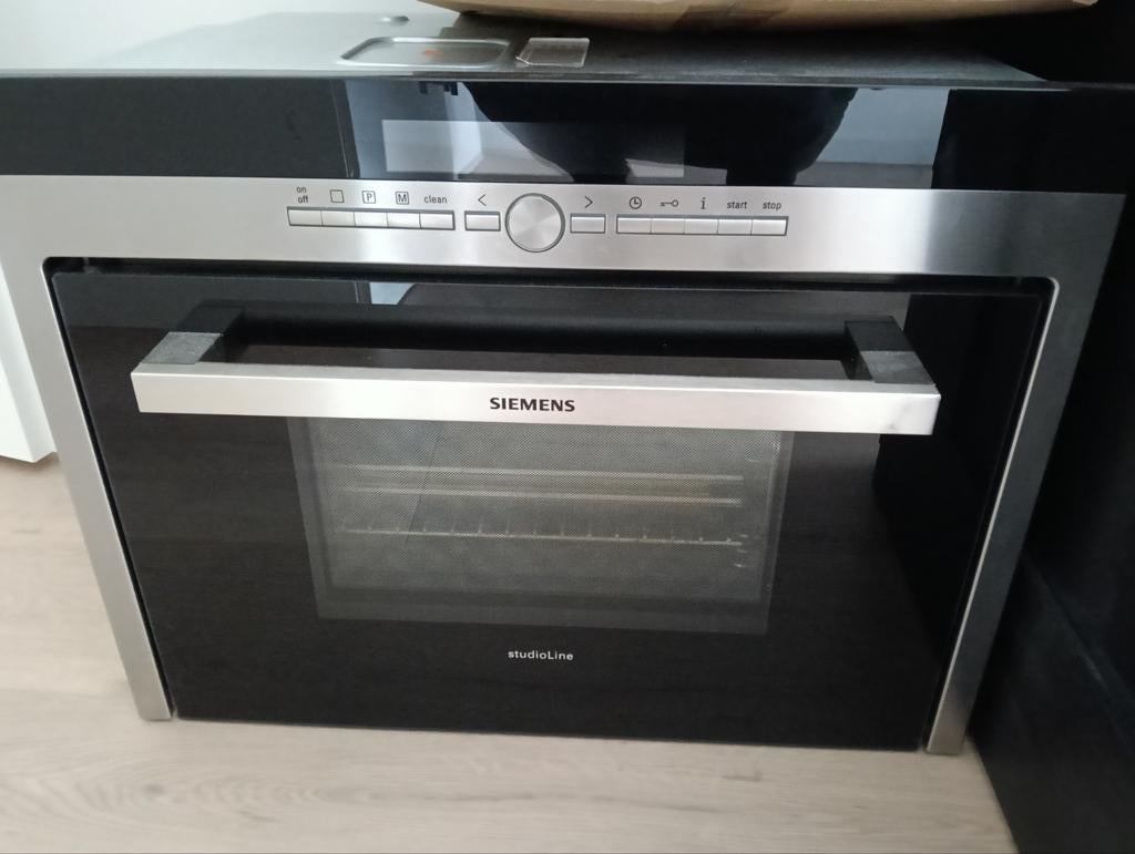 Siemens studioLine Inbouw Oven met Grill (HLHB36-2T), Witgoed en Apparatuur, Ophalen of Verzenden, Zo goed als nieuw, Oven met grill