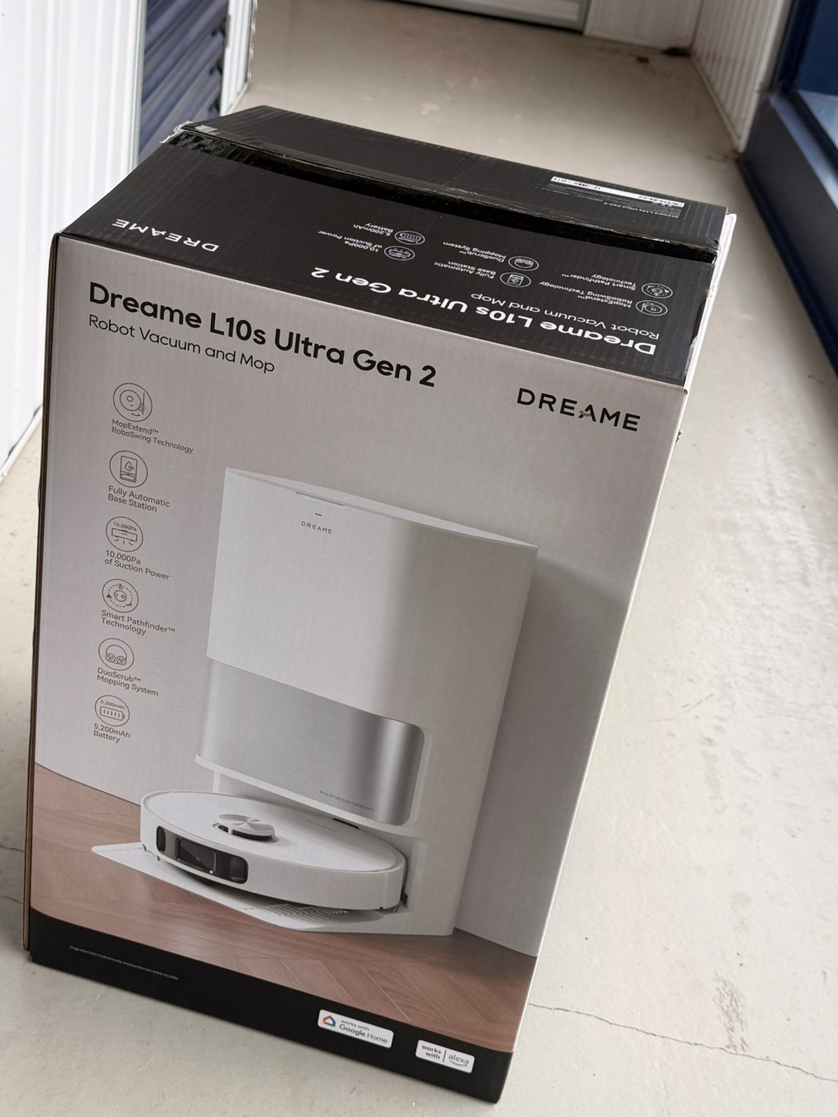 Dreame robotstofzuiger + 4 jaar garantie, Ophalen, Stille werking, Dreame, Nieuw