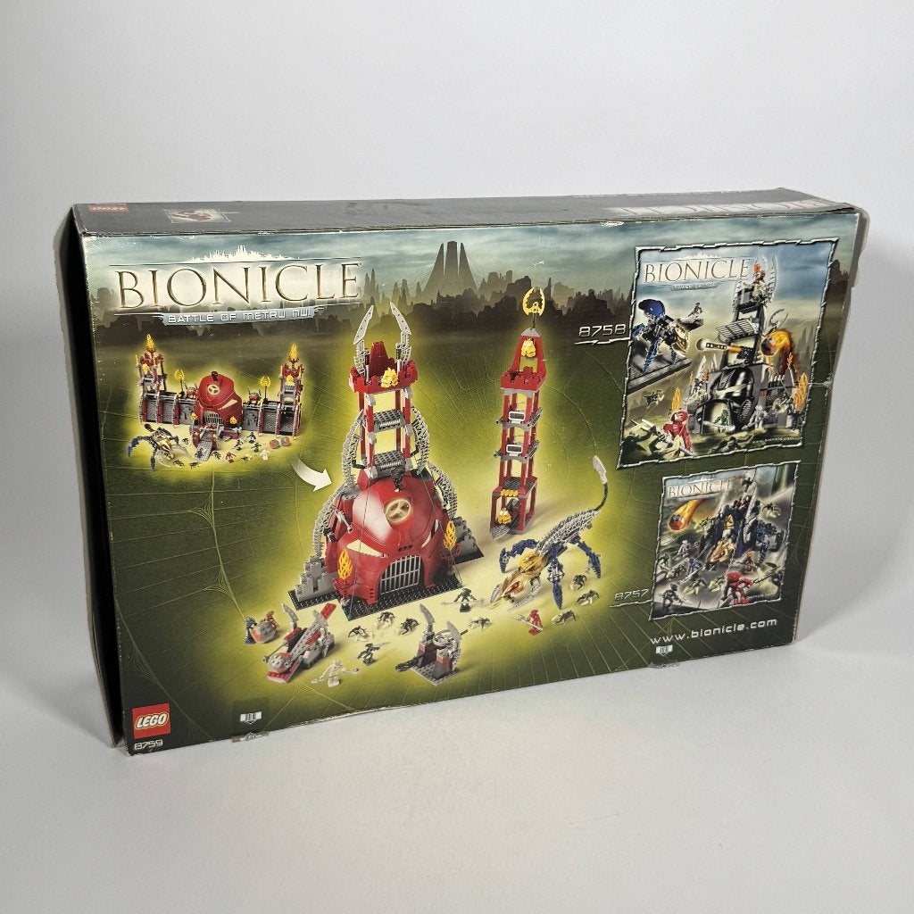 LEGO BIONICLE 8759 Battle of Metru Nui – Nieuw, Bionicle, Lego, Nieuw, Ophalen of Verzenden