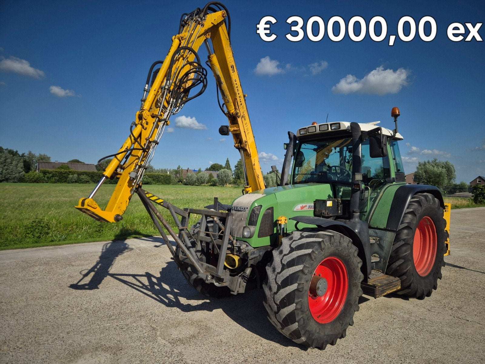 Fendt 716 Vario met Herder Grenadier MBK 230 S, Ophalen of Verzenden, Gebruikt, Fendt