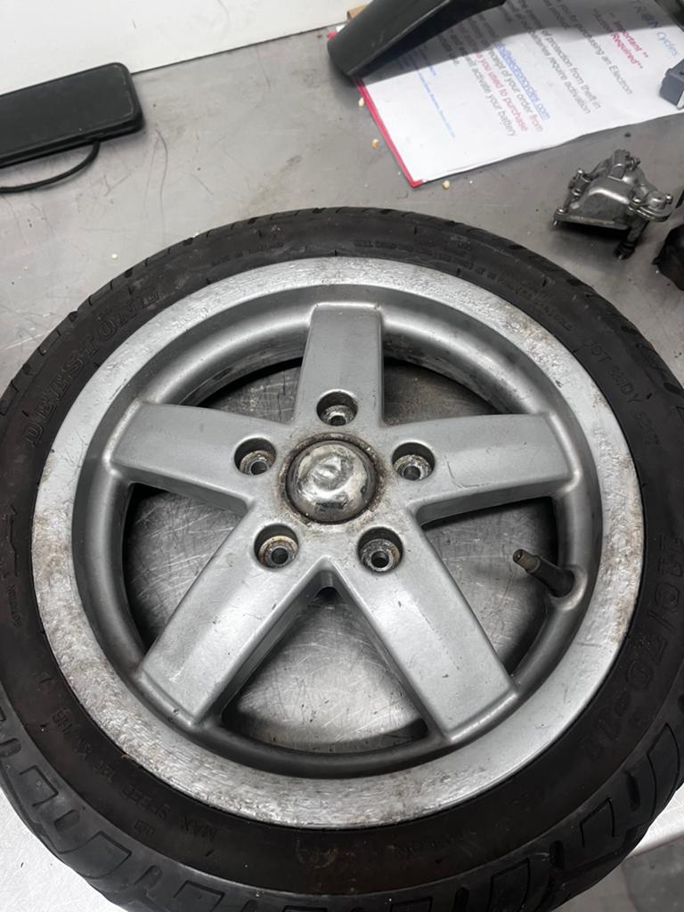 Vespa lx velg, Ophalen of Verzenden