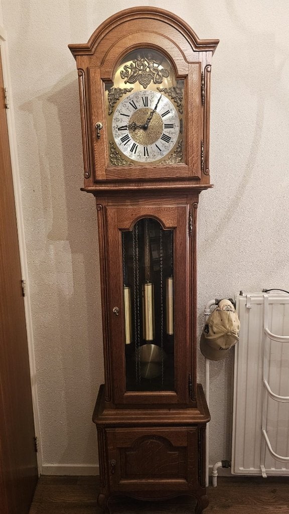 Staande wandklok, Antiek en Kunst, Ophalen