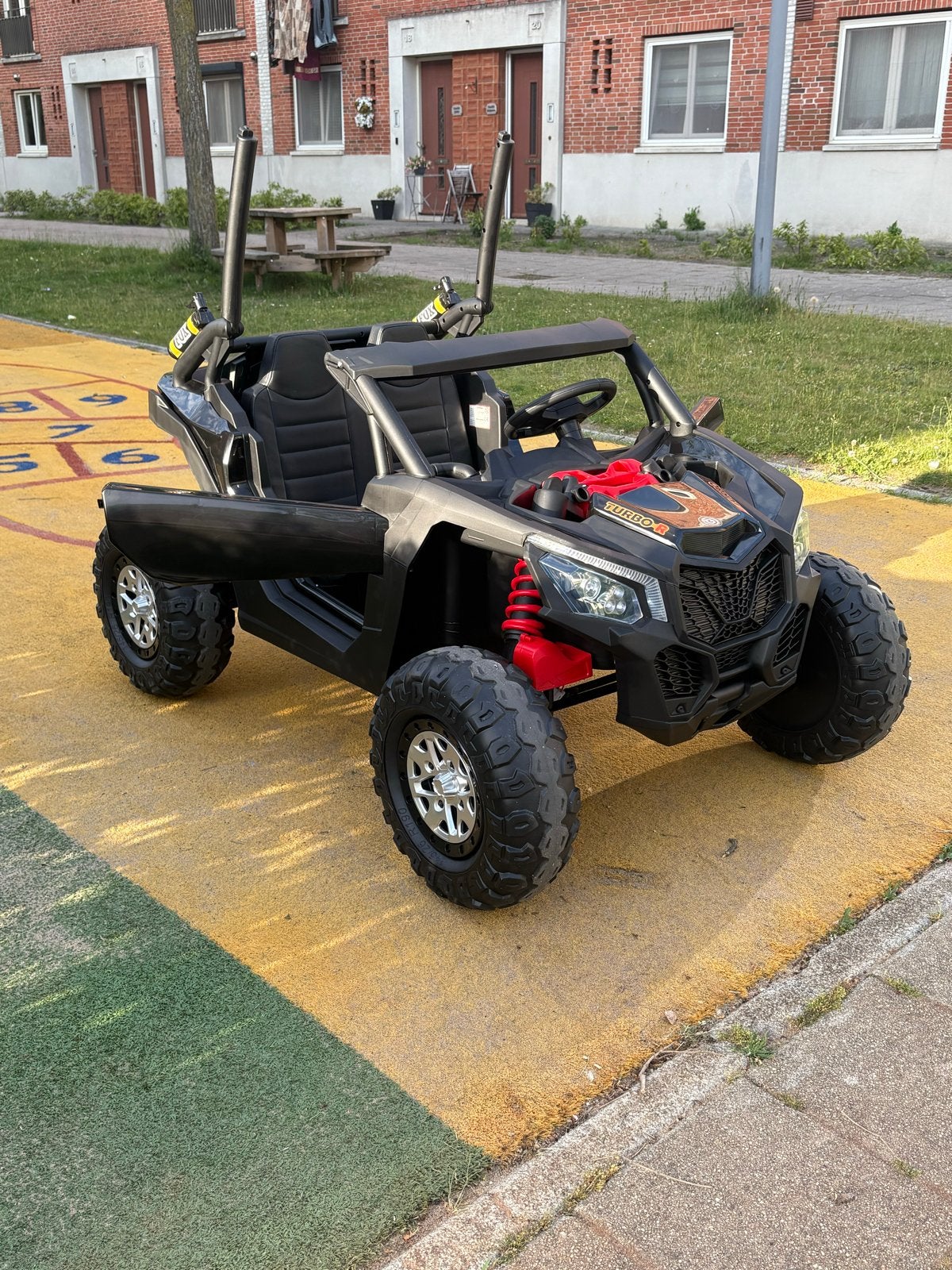 Elektrische kinderauto / buggy 4x4 24volt, Ophalen, Nieuw