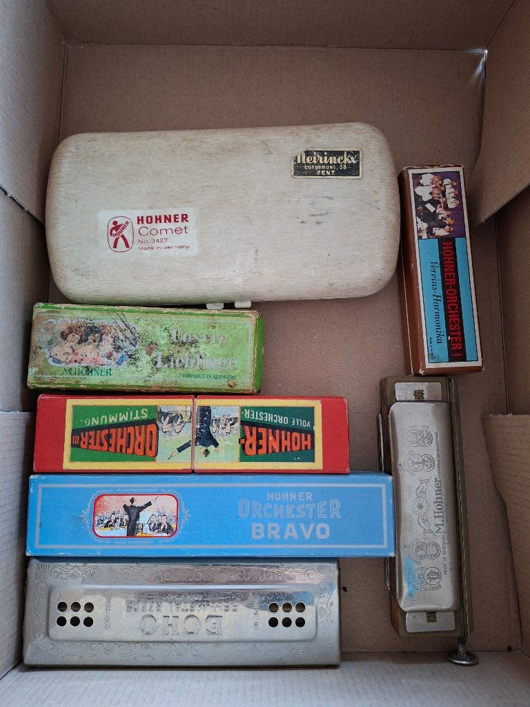 collectie hohner mondharmonica's, Muziek en Instrumenten, Ophalen of Verzenden, Gebruikt, Overige typen