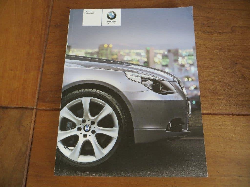 Instructieboek BMW 5-Serie E60, 5-serie Touring E61 2004, Auto diversen, Ophalen of Verzenden