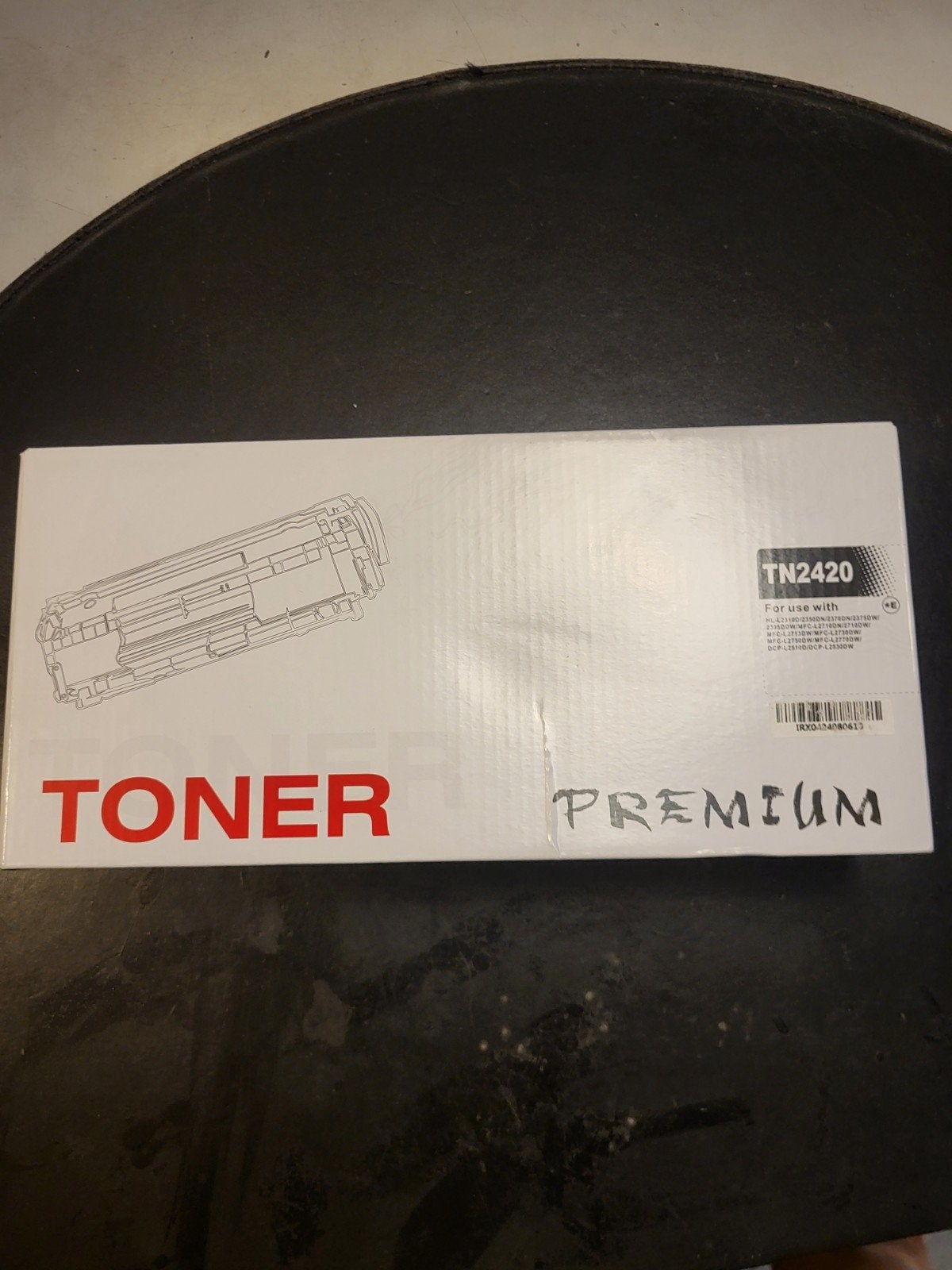 Toner Cartridge TN2420 BK voor Brother printers, Computers en Software, Printerbenodigdheden, Onbekend, Nieuw, Premium Toner, Ophalen of Verzenden