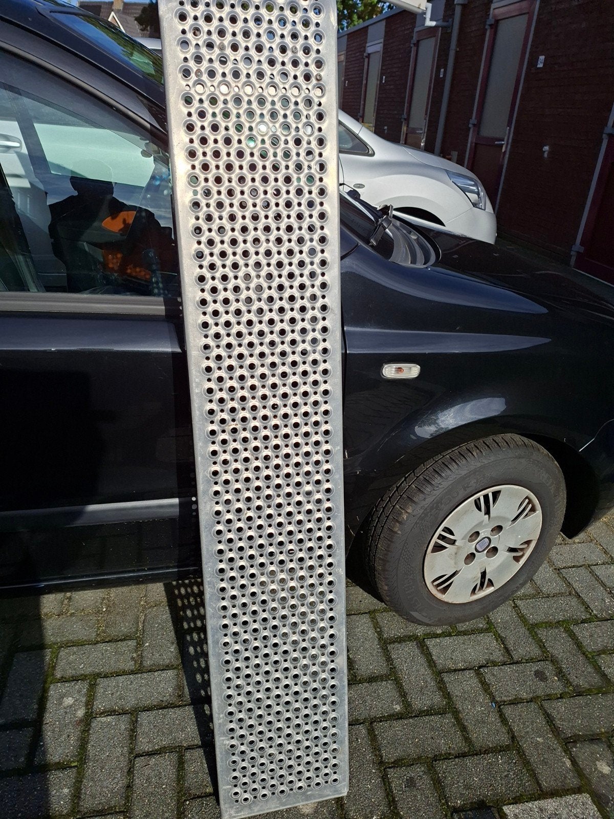 oprij plaat, Ophalen