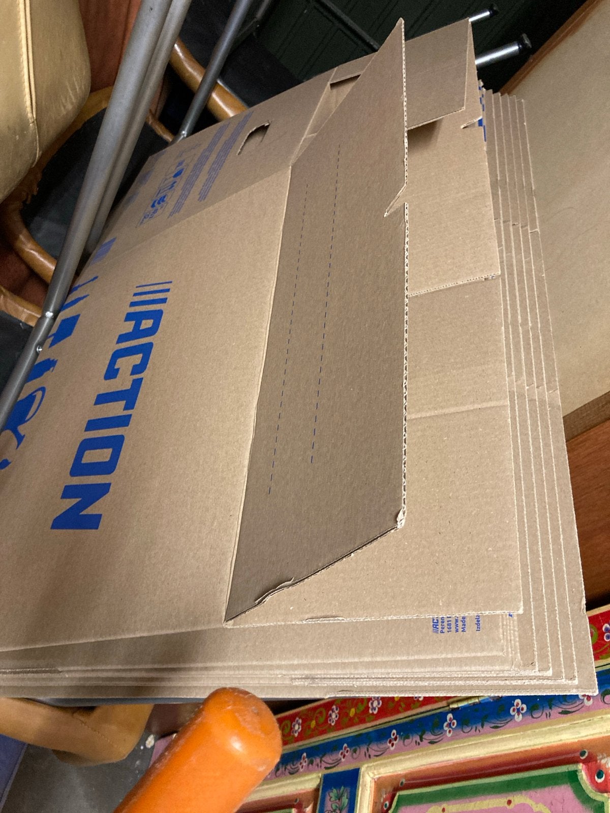 9 nieuwe Action verhuisdozen, Ophalen, Nieuw, Doos