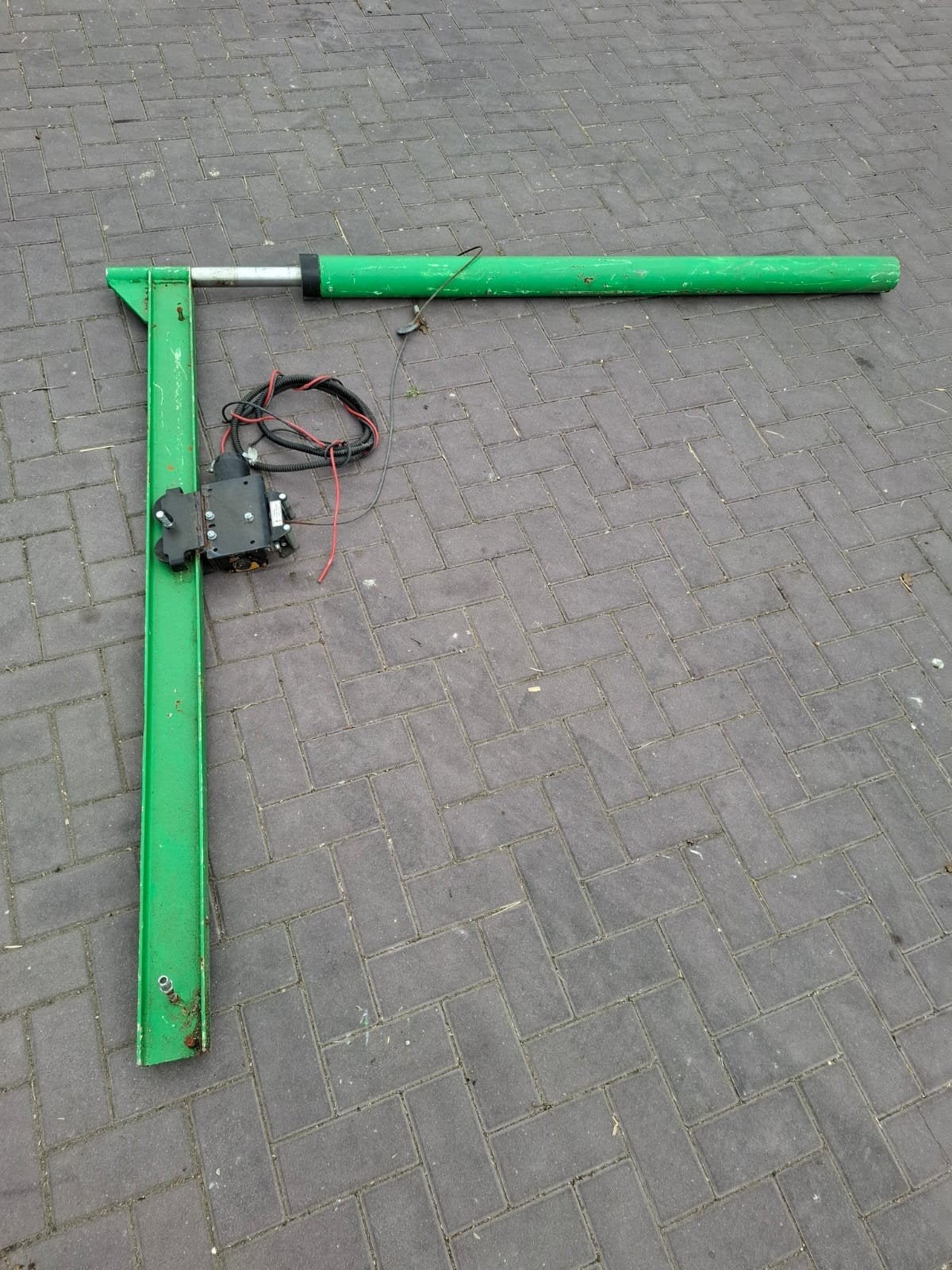 Elektrische takel voor op een  aanhanger of pickupbus, Ophalen of Verzenden, Gebruikt, Elektrisch
