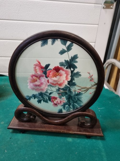 hangerfeng zijde chinees geborduurd bezetenheid, Ophalen of Verzenden, 'T Olde Gre-j, Info@toldegrej.nl, Endepoelstraat 20f Didam