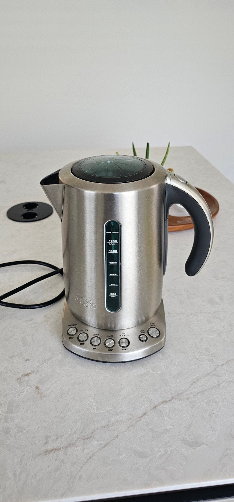 Sage Waterkoker met temperatuurregeling, Ophalen of Verzenden