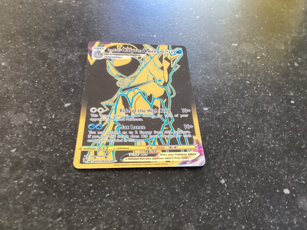 Pokemon kaart Calyrex, Ophalen of Verzenden, Nieuw, Losse kaart
