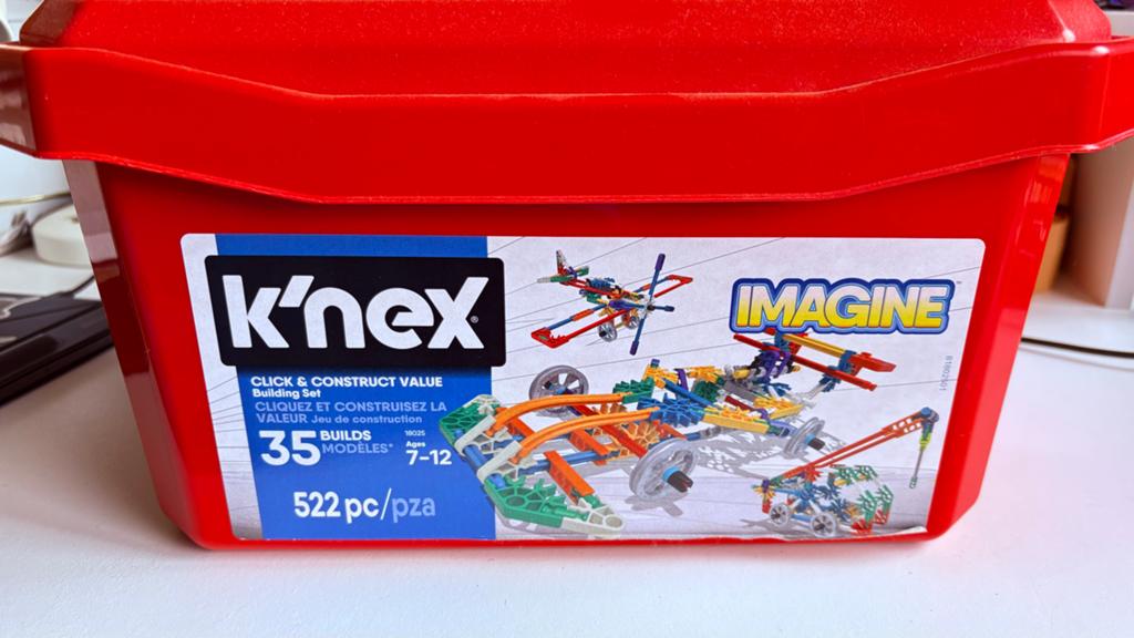 K'nex Imagine Click & Construct Value Bouwset 522 stuks, Kinderen en Baby's, Speelgoed | Bouwstenen, Gebruikt, K'nex, Ophalen