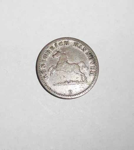 Munt 1 Groschen Duits 1859, Verzenden, Duitsland, Losse munt