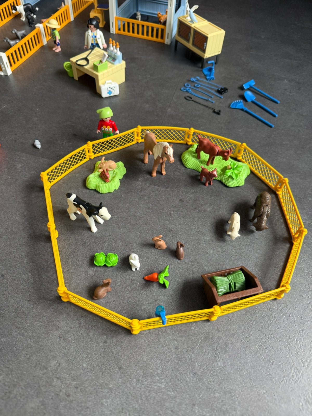 Playmobil dierenarts en dierenopvang, Ophalen of Verzenden, Gebruikt