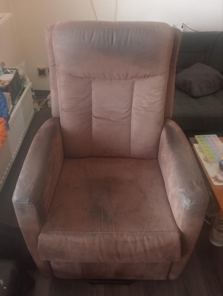 Te koop werkende sta op stoel, Huis en Inrichting, Fauteuils, Ophalen, Overige materialen, Minder dan 75 cm, Zo goed als nieuw