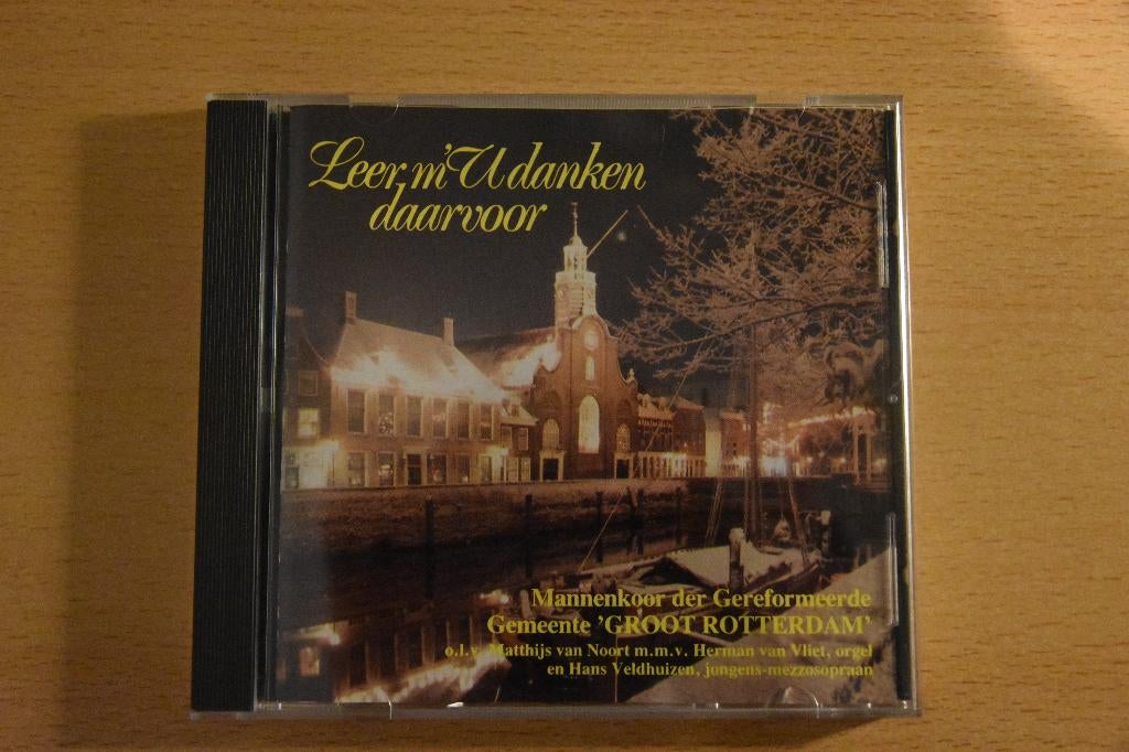 Cd Leer m` U danken daarvoor, Ophalen of Verzenden, Modernisme tot heden, Zo goed als nieuw, Overige typen