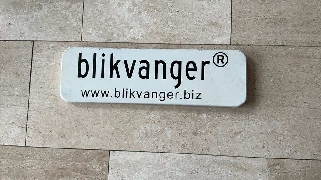 Tekst bord., Ophalen of Verzenden, Reclamebord
