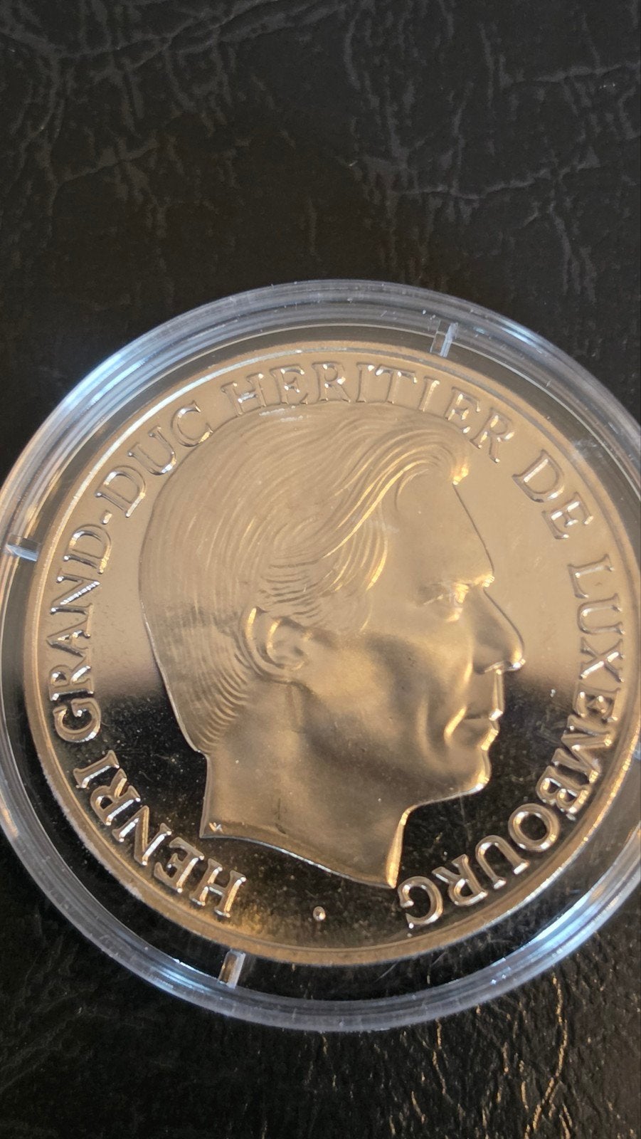 5 ECU munt Luxemburg 1993 Groothertog Henri, Postzegels en Munten, Munten | Europa | Euromunten, Zilver, Losse munt, Luxemburg