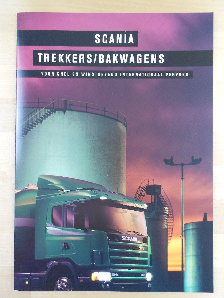 Scania 164 124 114 94 Brochure 2001, Ophalen of Verzenden, Zo goed als nieuw, Overige merken, Scania