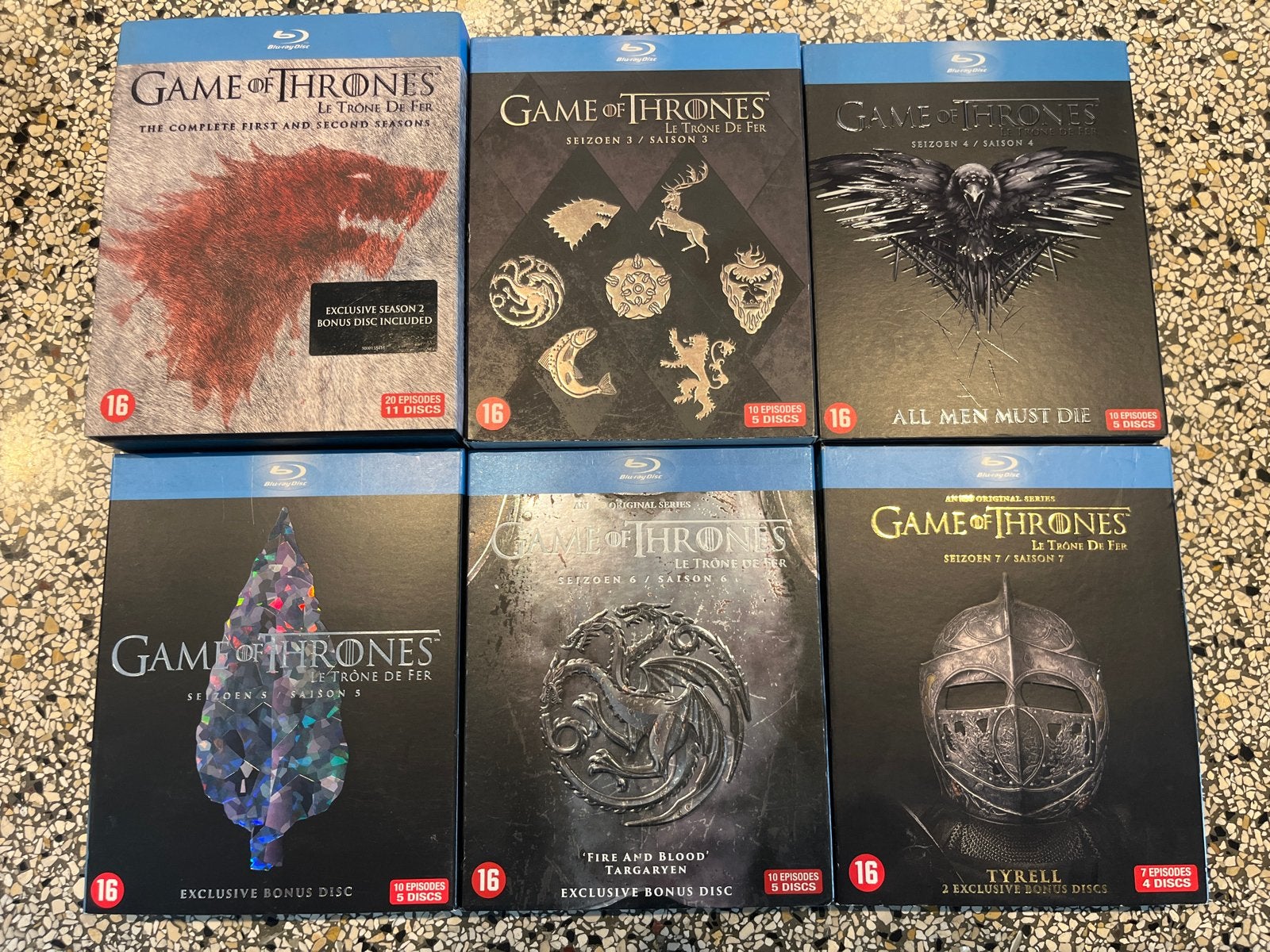 Game of Thrones Complete Serie (Seizoen 1-7) - Nieuwstaat, Vanaf 16 jaar, Seizoen 1, Nederlands, Science Fiction en Fantasy
