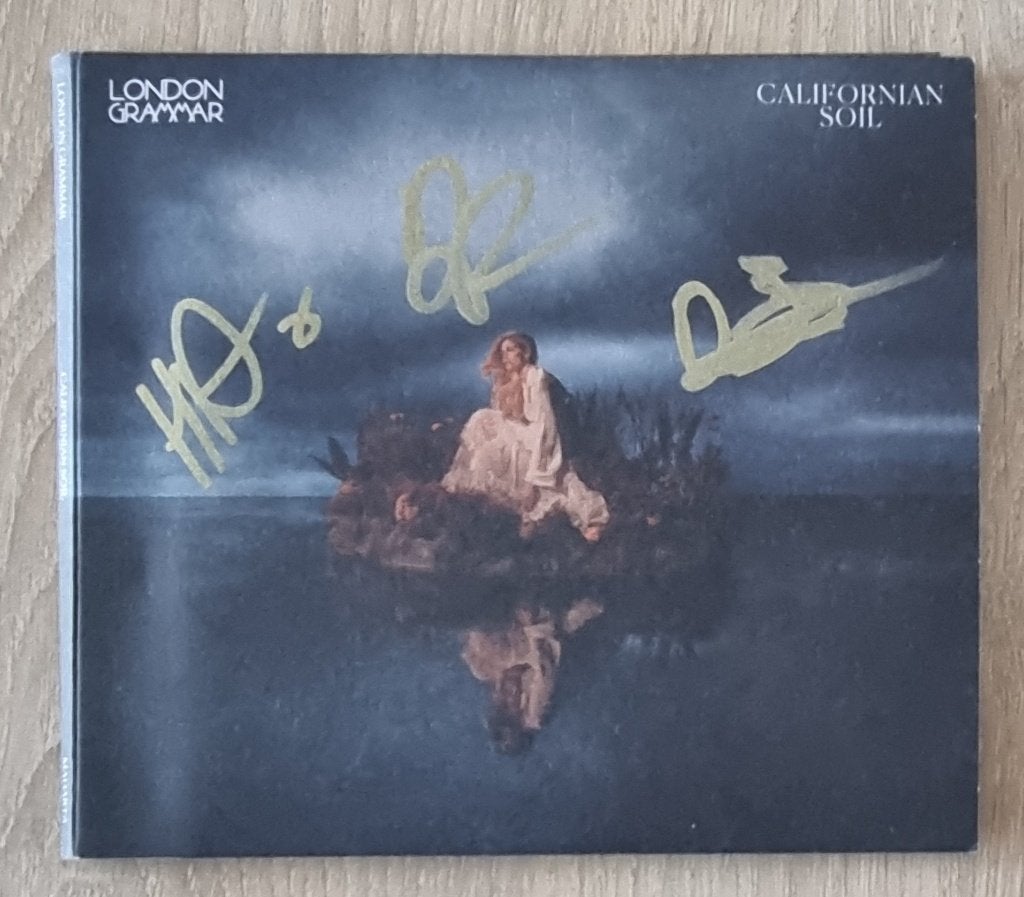 London Grammar - Californian Soil - cd Signed, Ophalen of Verzenden, Nieuw, Cd of Plaat, Gesigneerd