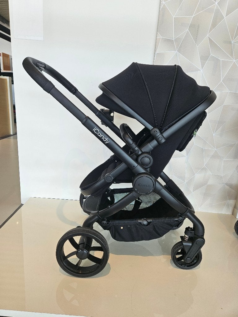 ICandy Peach 7 Kinderwagen 2-in-1 - Complete Bundel - Black, Ophalen of Verzenden, Zo goed als nieuw