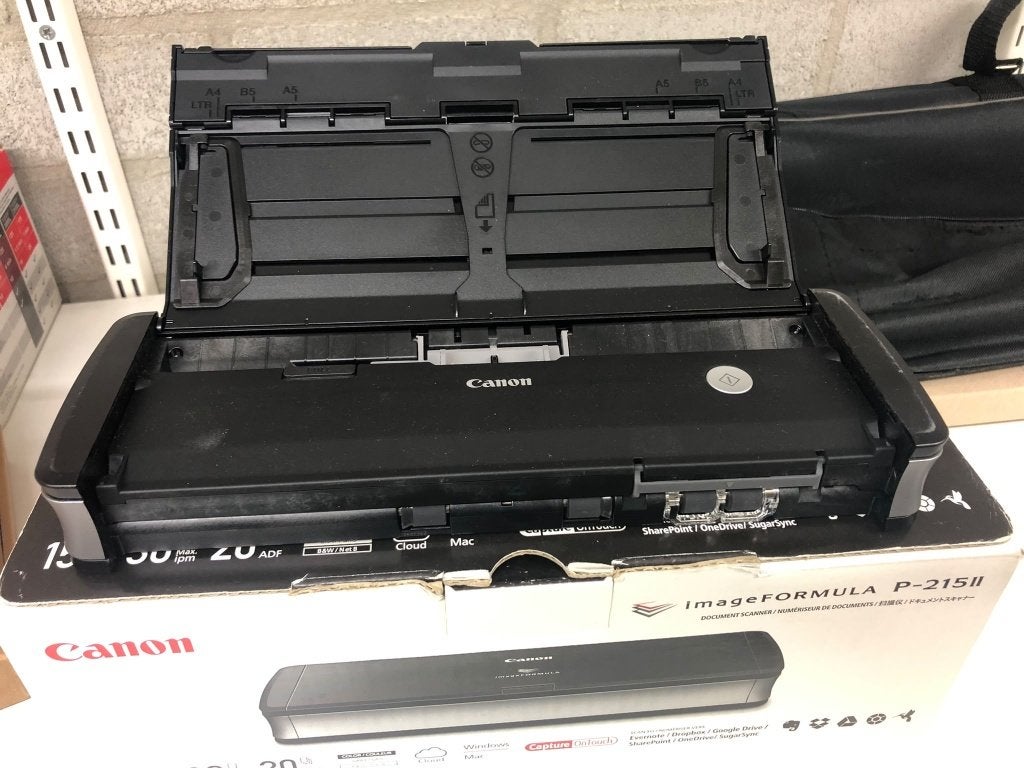Canon ImageFORMULA P-215II, Computers en Software, Gebruikt, Canon, Ophalen of Verzenden, Documentscanner