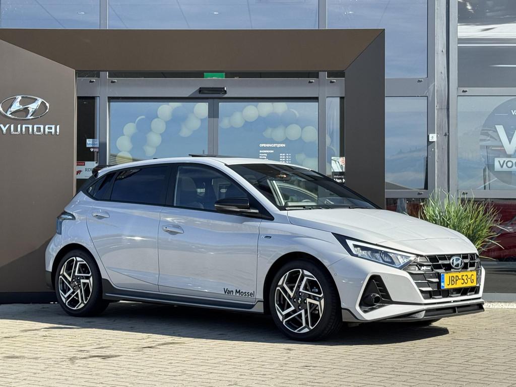 Hyundai i20 1.0 T-GDI N Line Sky AUTOMAAT | Schuif/kanteldak, 12 maanden, Origineel Nederlands, Bedrijf, Hybride Elektrisch/Benzine