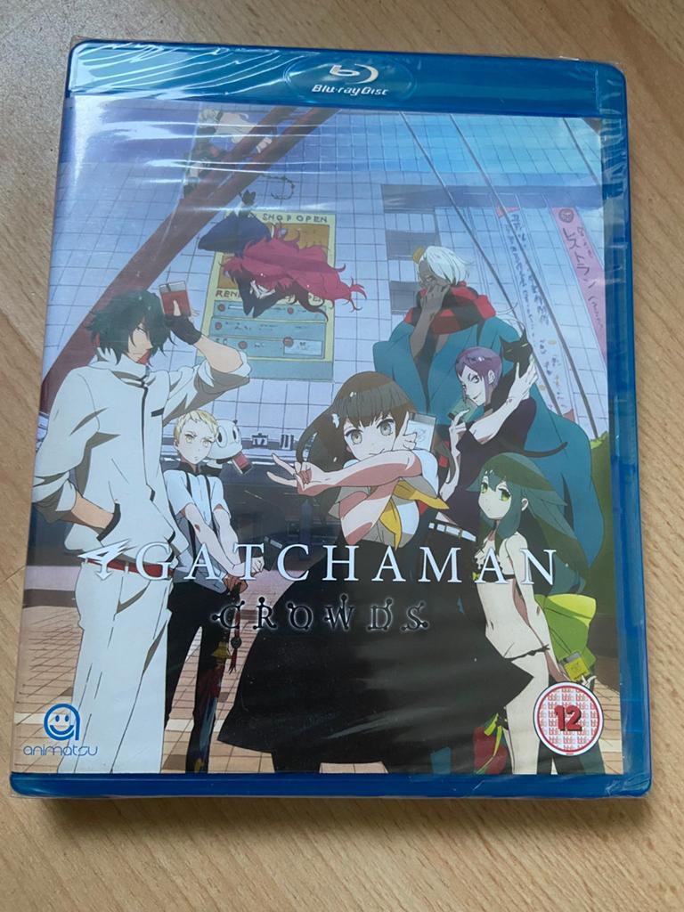 Gatchaman Crowds Anime Bluray Compleet Sealed!, Ophalen of Verzenden, Nieuw in verpakking