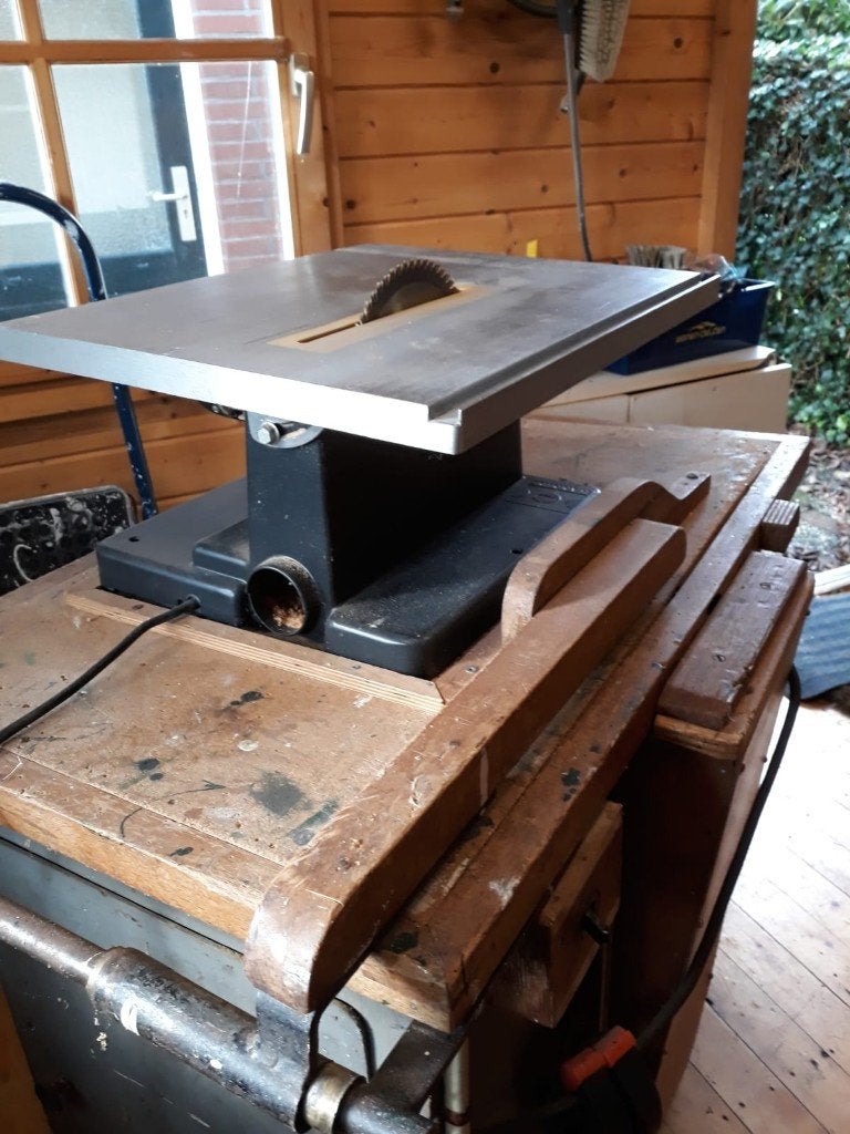 Zaag tafel, Ophalen, Gebruikt, Cirkelzaag, 30 tot 70 mm