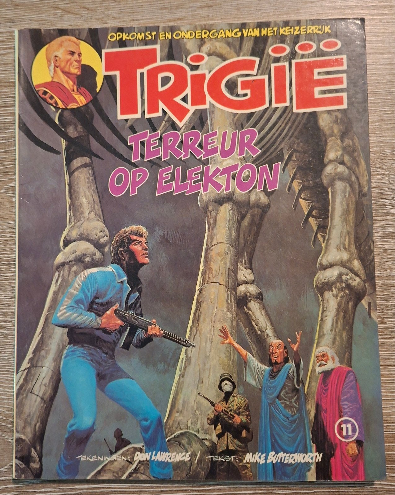 Trigie nr 11, Eén stripboek, Ophalen of Verzenden, Gelezen