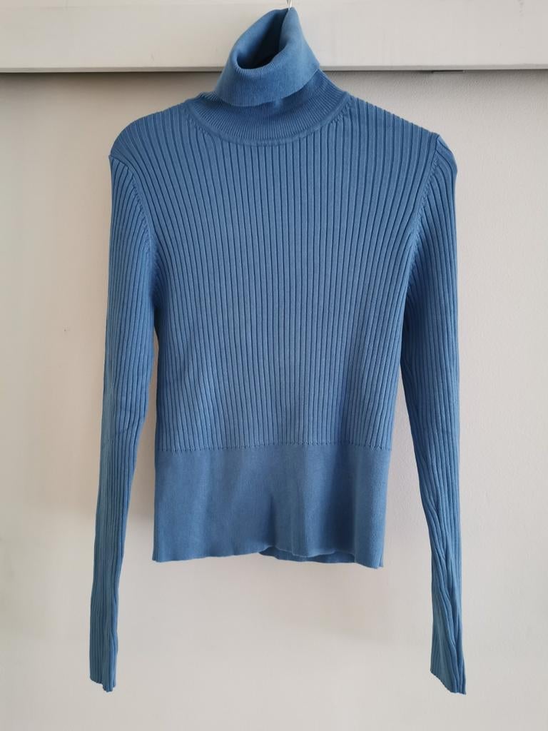 ZARA ribtrui met col mt. M, Maat 38/40 (M), Zara, Nieuw, Verzenden