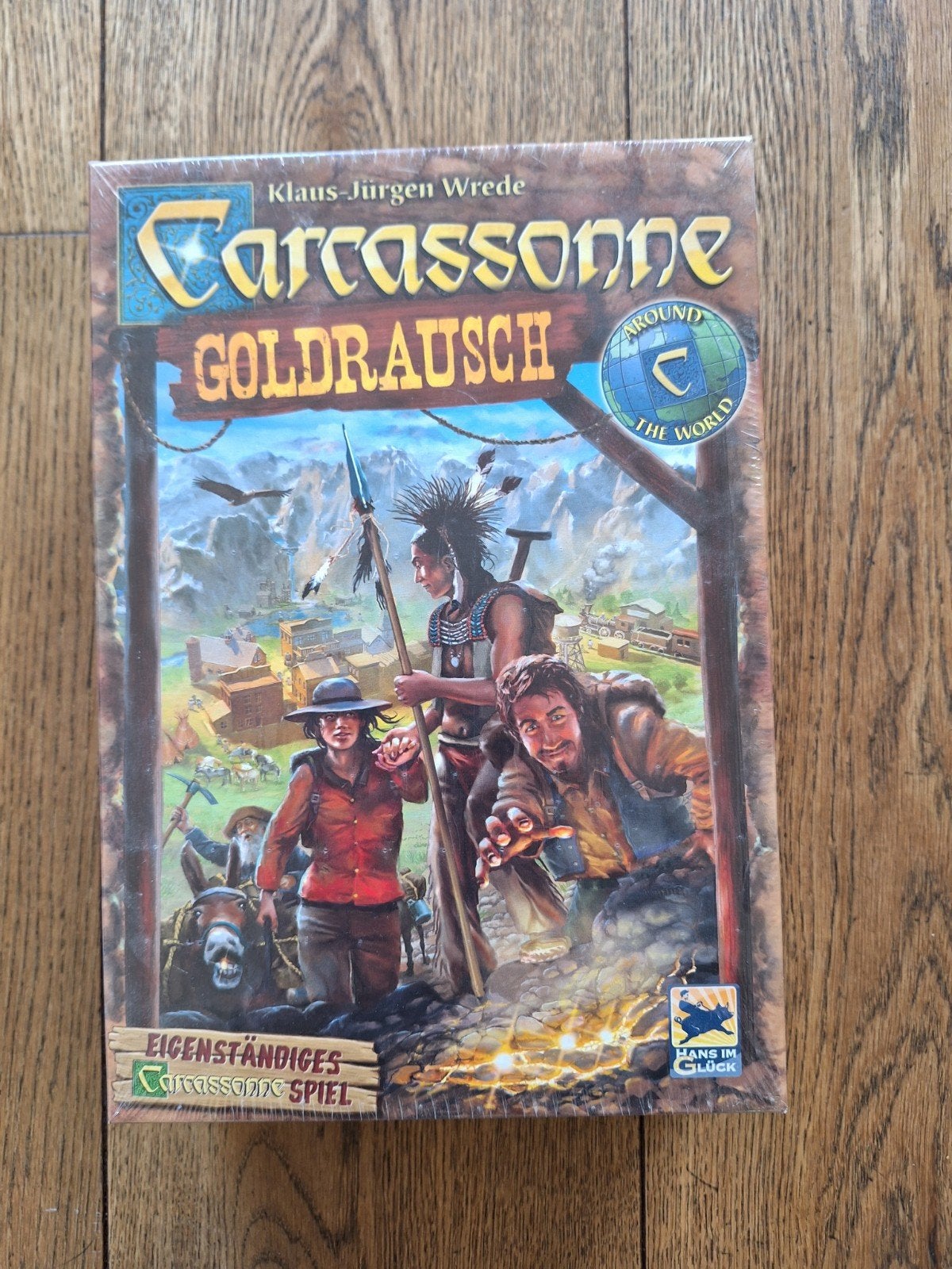 Bordspiel Carcassonne Goldrausch., Ophalen of Verzenden, Nieuw