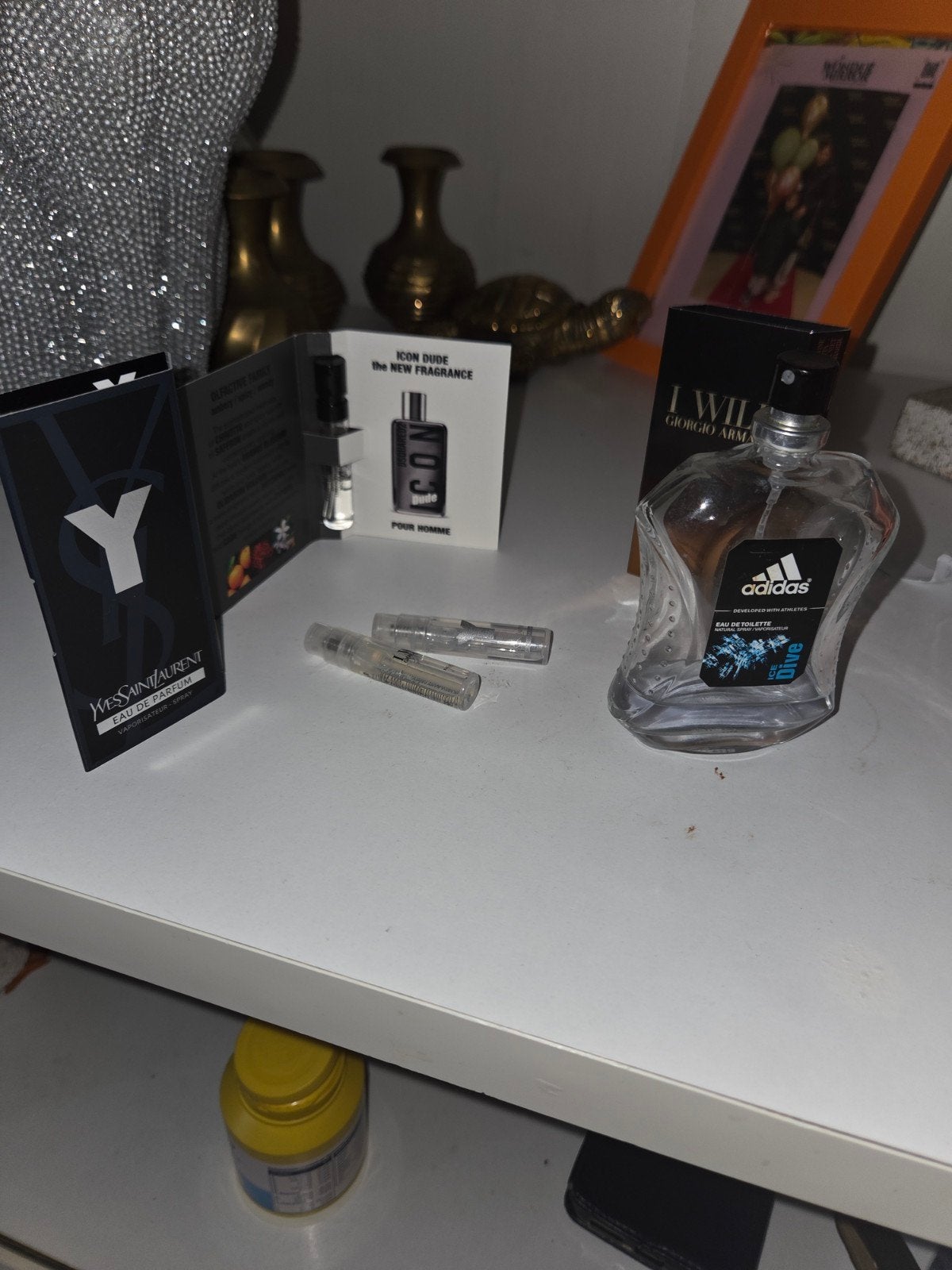 5 lekker perfumes 1.2 milliliter en de addidas is 3Ml, Ophalen of Verzenden