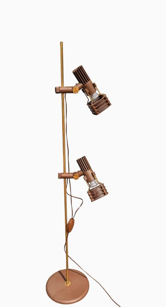 Vintage Hulstad staande lamp vloerlamp, Ophalen, Kunststof, Hulstad, .