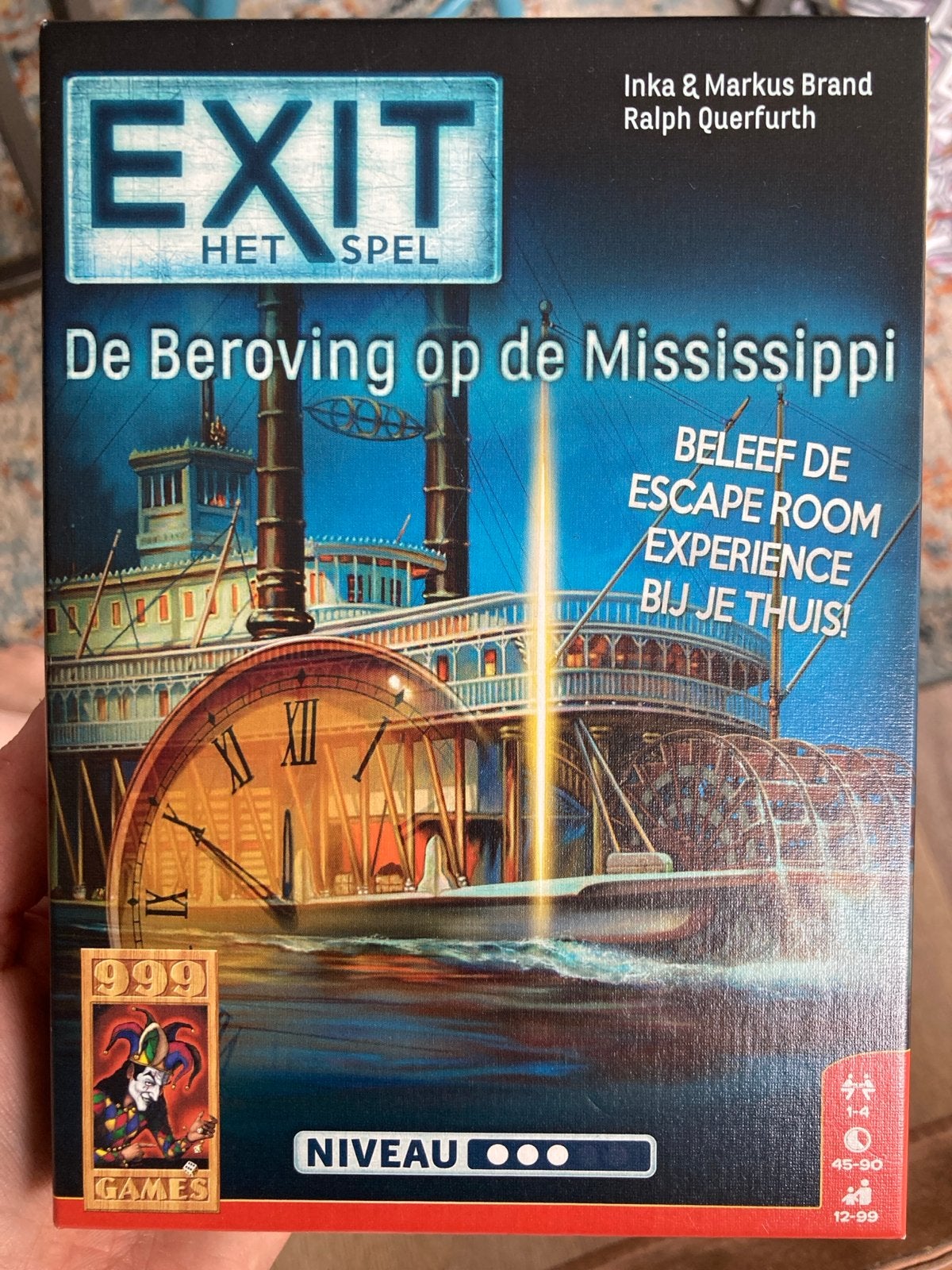 EXIT Het Spel: De Beroving op de Mississippi, Een of twee spelers, Ophalen of Verzenden, Gebruikt