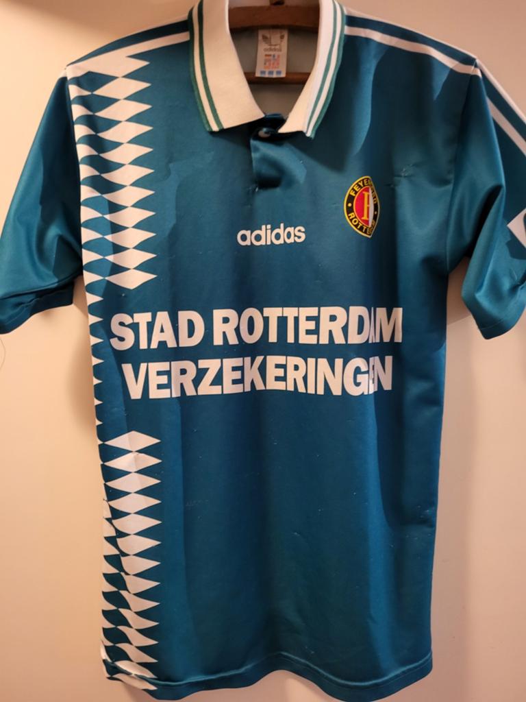 Shirt jaren 90 van feyenoord maat s, Ophalen of Verzenden, Gebruikt, Feyenoord, Shirt