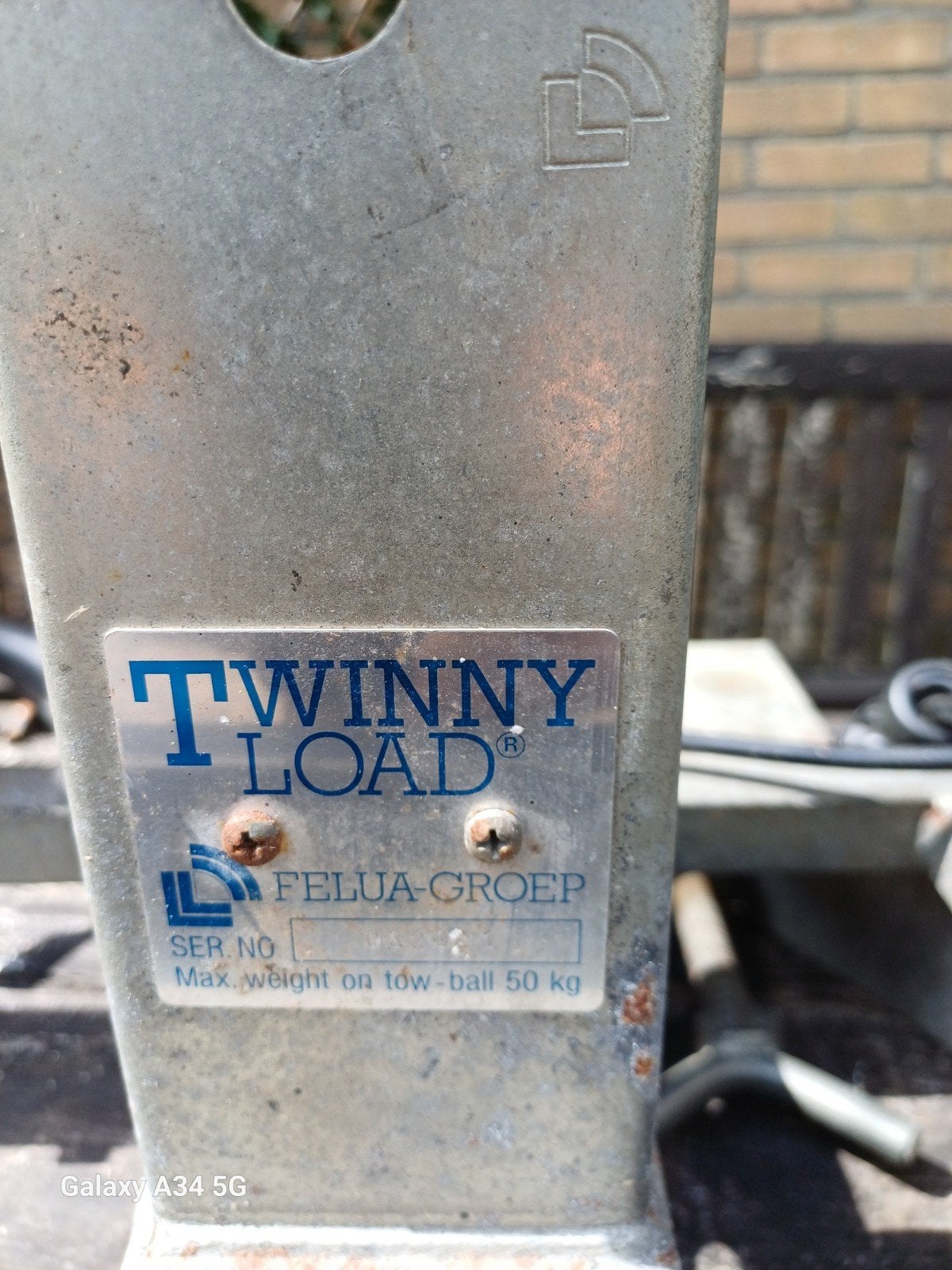 Twinny Load trekhaak fietsendrager voor 2 fietsen, Auto diversen, Fietsendragers, Ophalen, 2 fietsen, Gebruikt, Trekhaakdrager