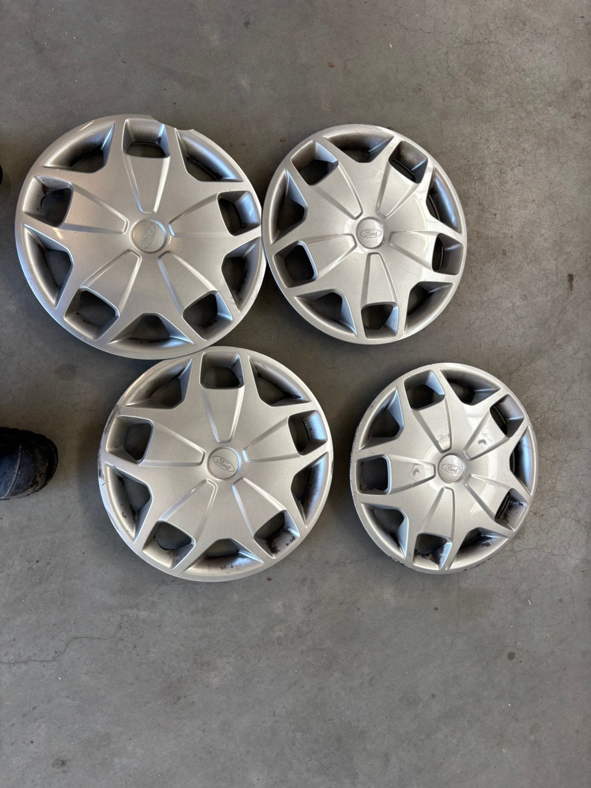 Ford. Transit 15 inch wieldoppen, Ophalen of Verzenden, Gebruikt