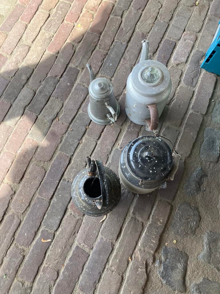 Mooie koffiepotten e d, Ophalen, Zo goed als nieuw