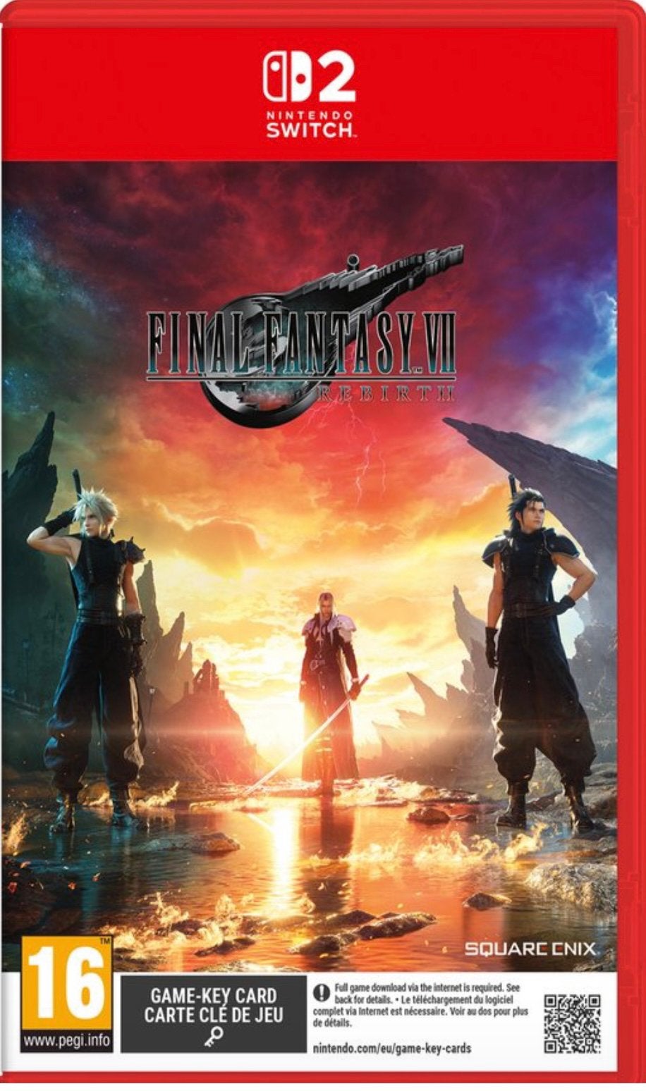 Final Fantasy 7 VII Rebirth nintendo switch 2, 1 speler, Nieuw, Ophalen of Verzenden, Role Playing Game (Rpg)
