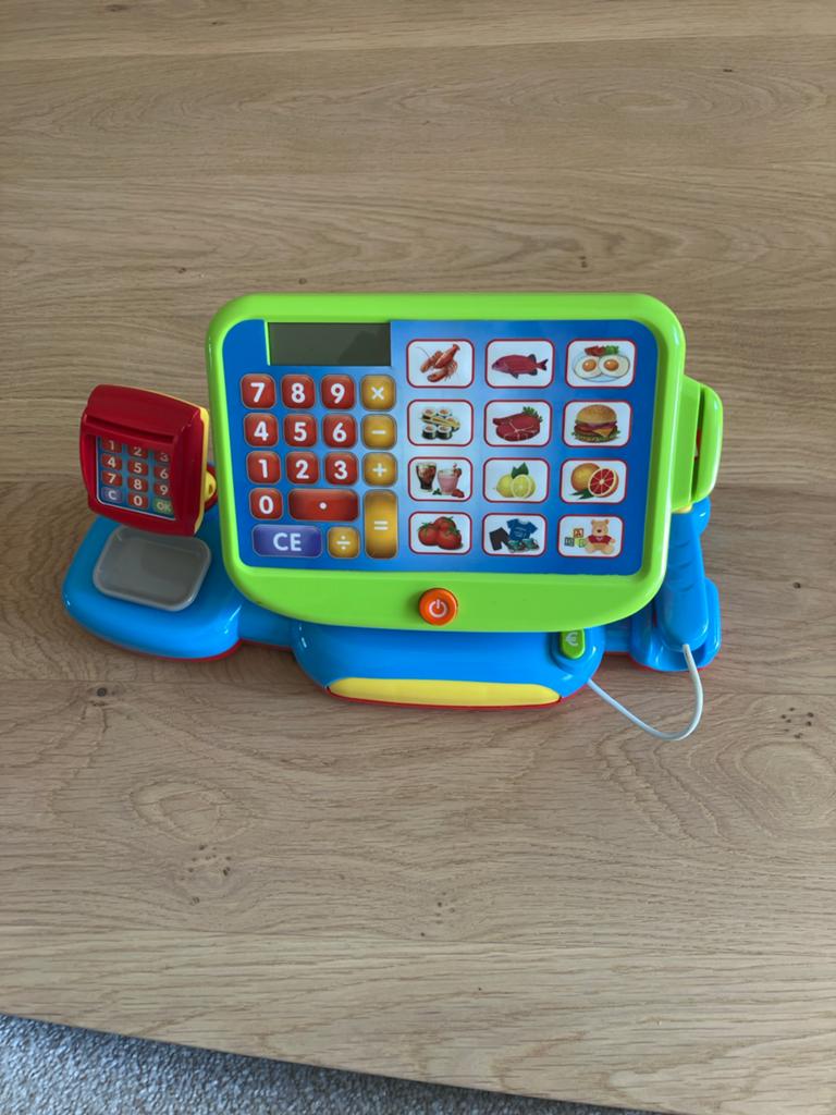 Leuke speelgoedkassa voor kinderen, Ophalen of Verzenden, Gebruikt, Jongen of Meisje