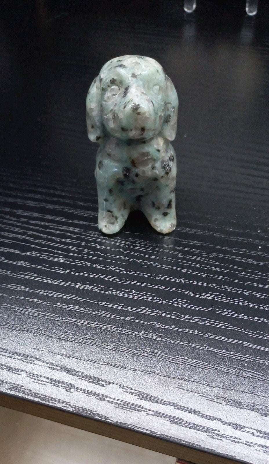 Kiwi jaspis hond, Ophalen of Verzenden, Mineraal