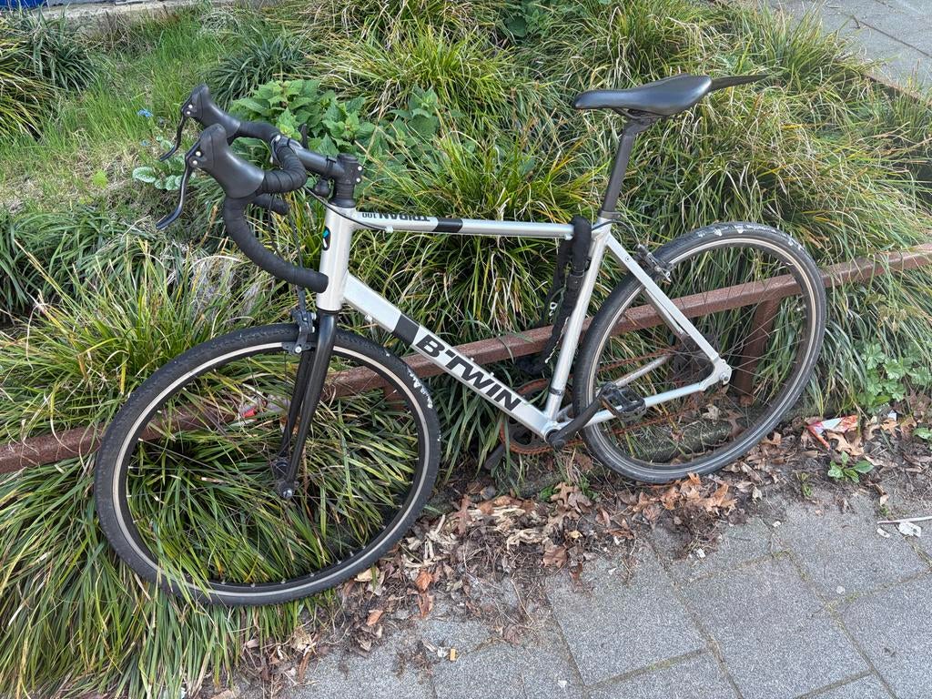 B'Twin Triban 100 Racefiets, Gebruikt, Aluminium, Ophalen, Overige merken
