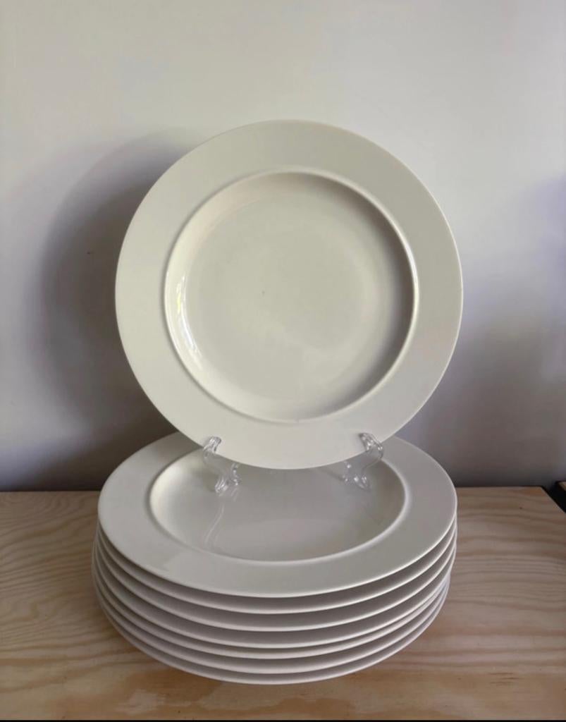 Alessi - La Bella Tavola - Etore Sottsass borden dinerborden, Ophalen of Verzenden, Zo goed als nieuw, Bord(en), Overige stijlen