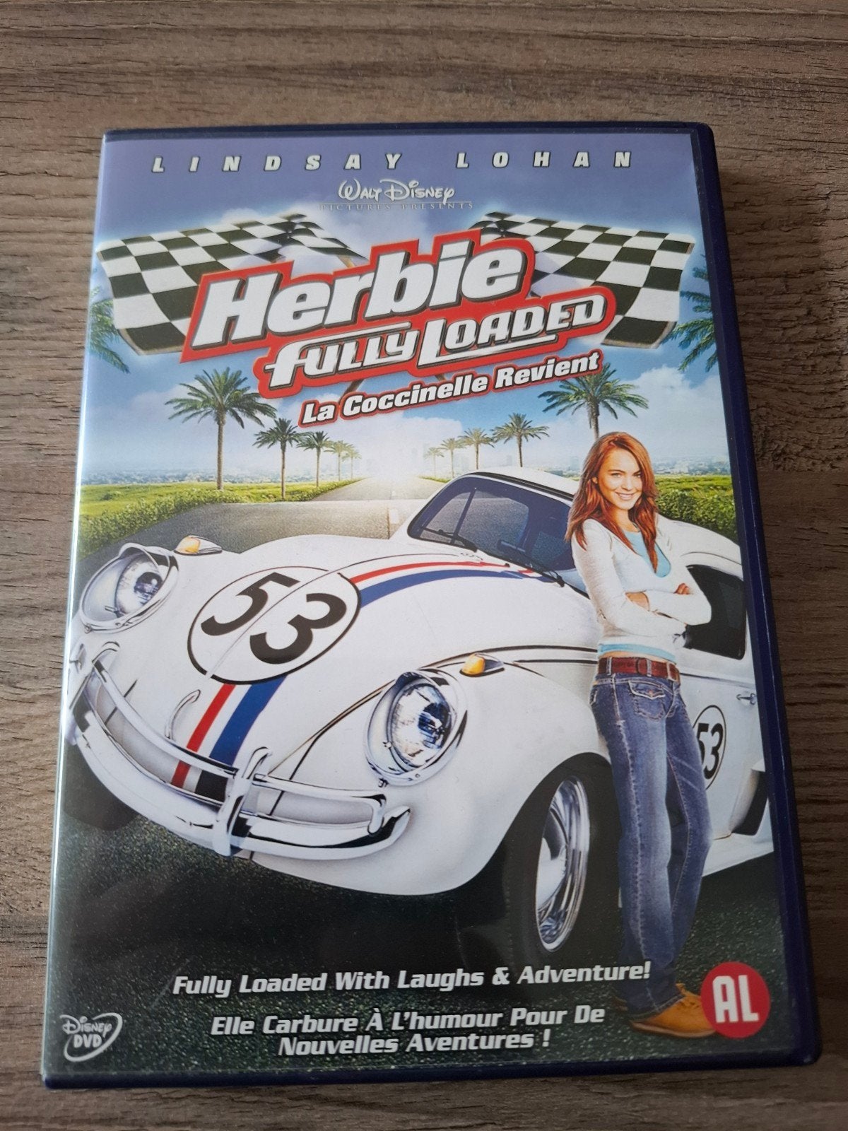 Herbie Fully Loaded DVD - Lindsay Lohan, Cd's en Dvd's, Dvd's | Komedie, Alle leeftijden, Romantische komedie, Nederlands, Ophalen of Verzenden