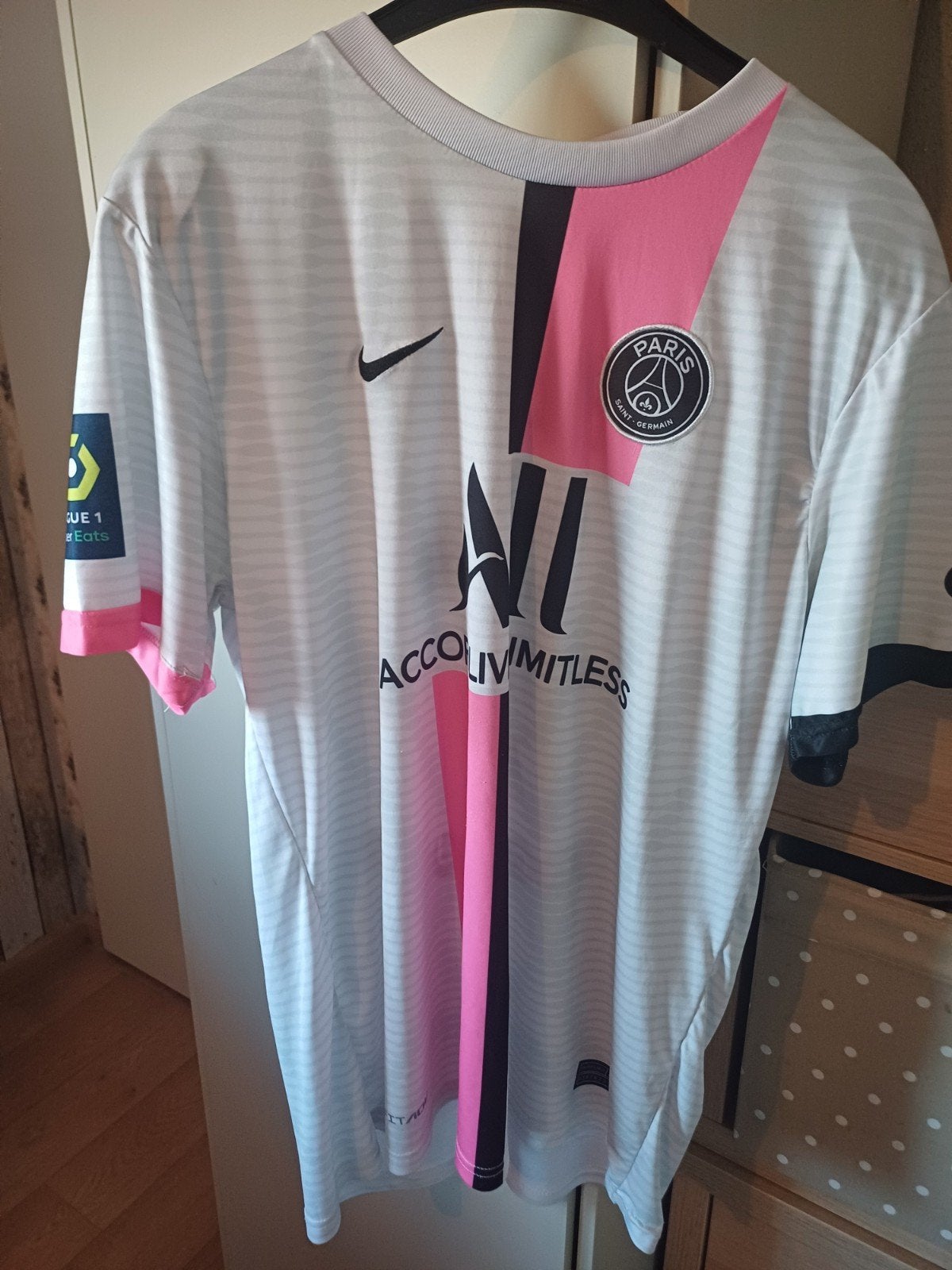 PSG Mbappé Thuisshirt 2020/2021 - Maat XL, Ophalen of Verzenden